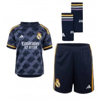 Dječji Nogometni Dres Real Madrid Arda Guler #24 Gostujuci 2023-24 Kratak Rukav (+ Kratke hlače)